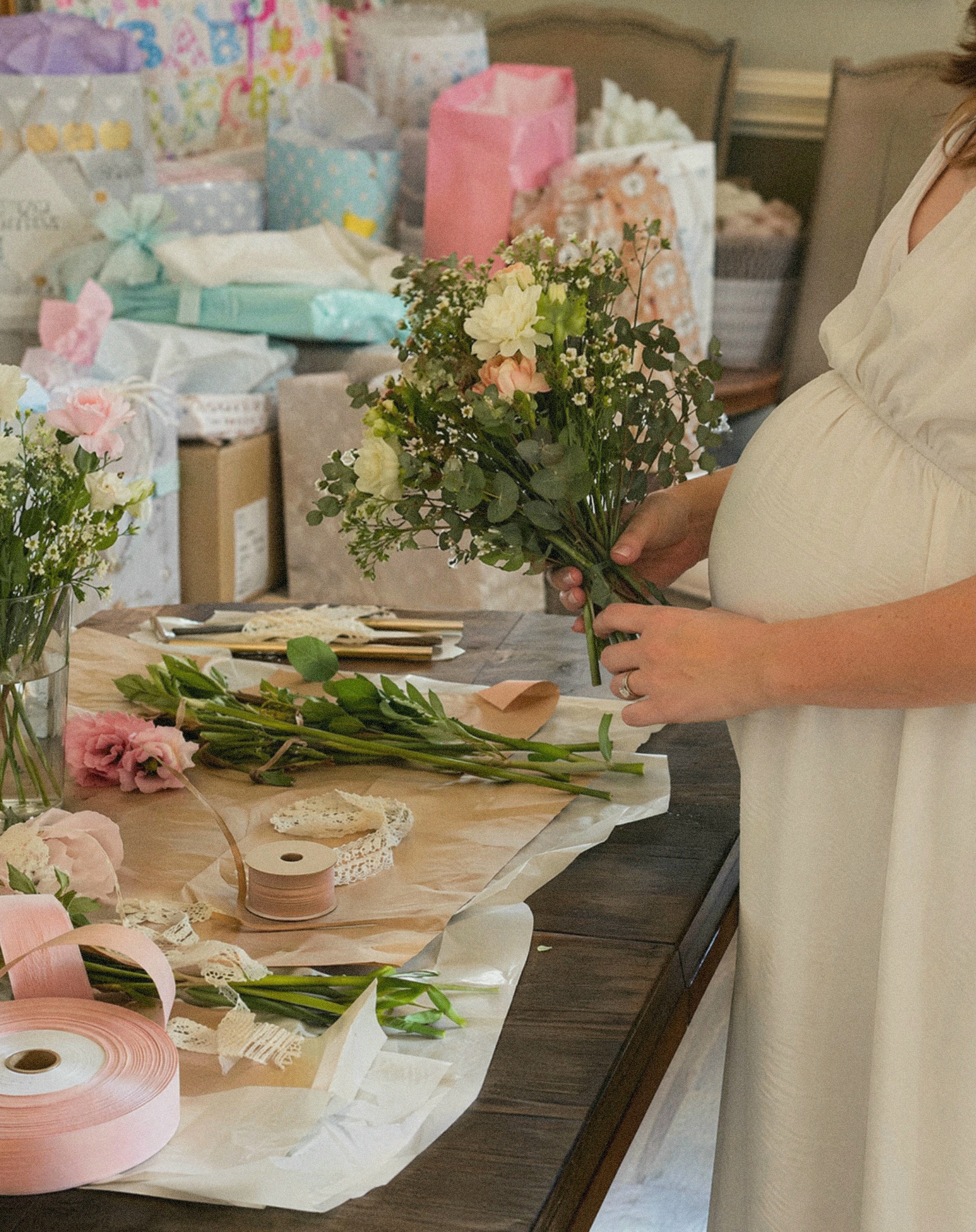Baby shower celebration