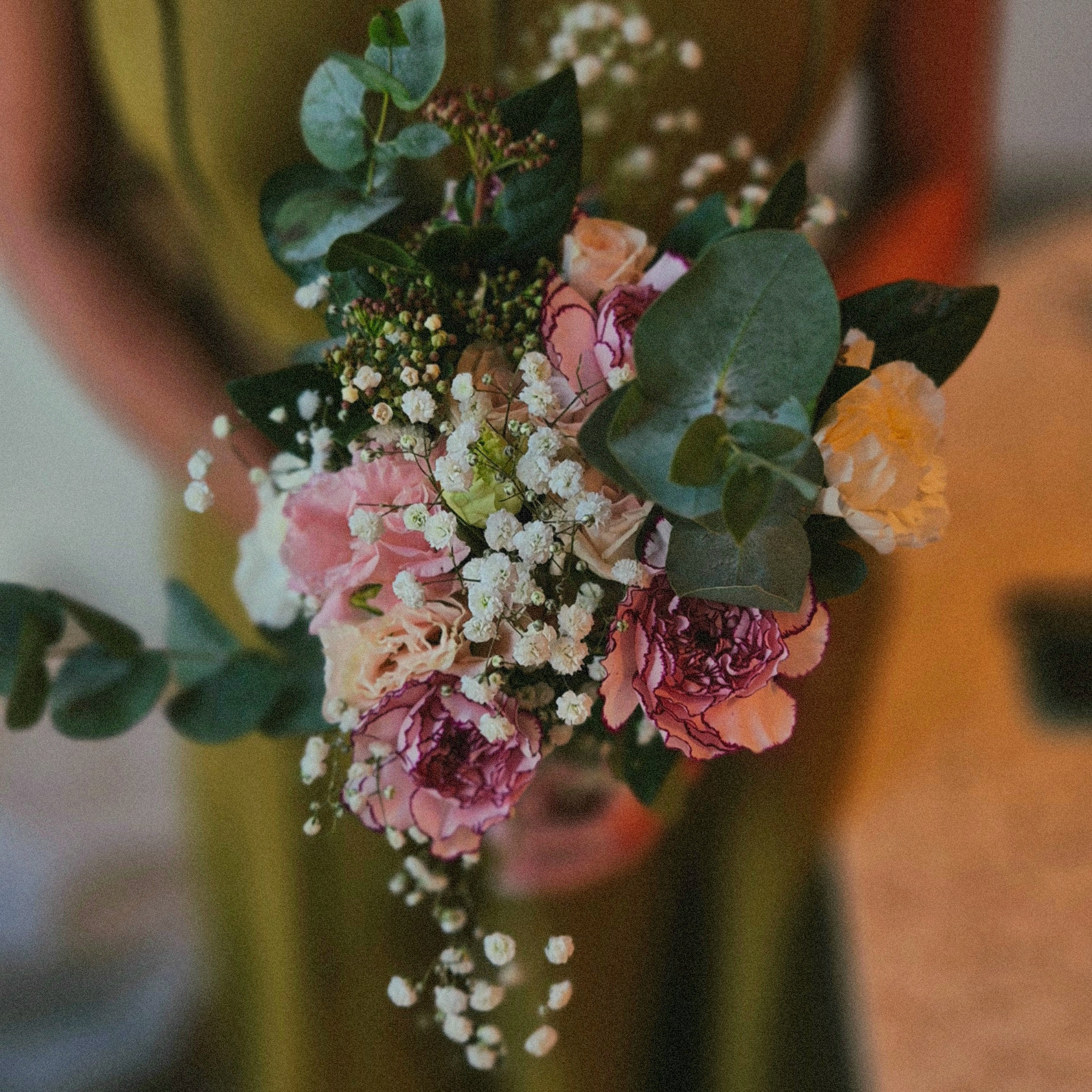 Taking bouquets home